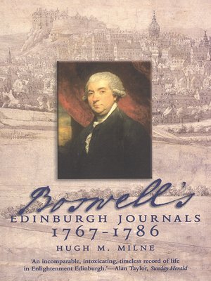 cover image of Boswell's Edinburgh Journals